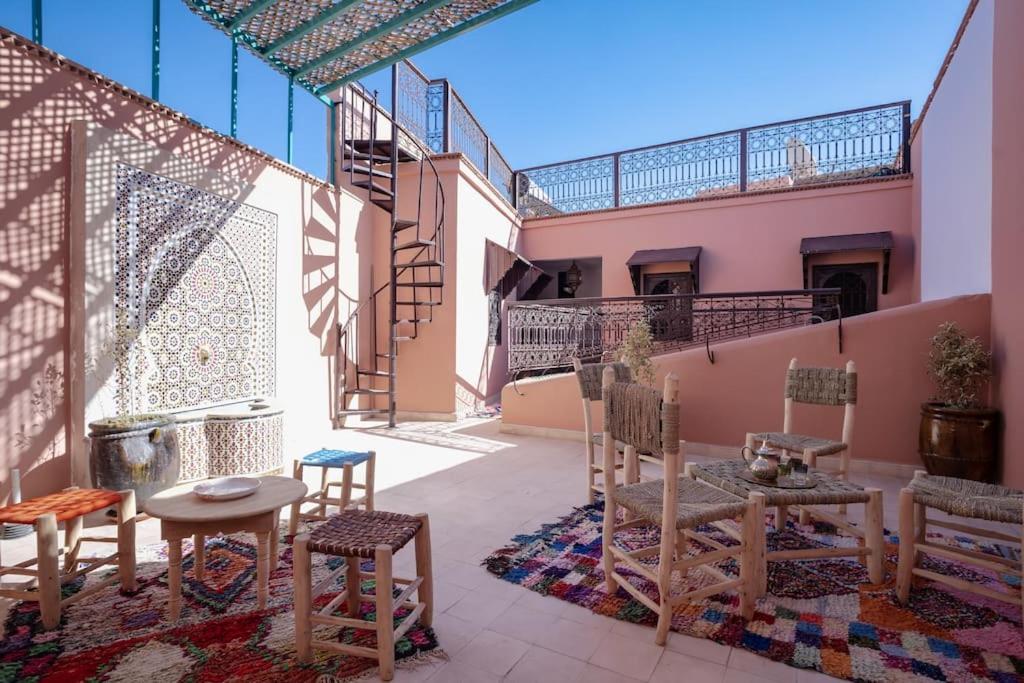 Paisible Riad Privatif Au Coeur De Marrakech Marrakesh Exterior photo